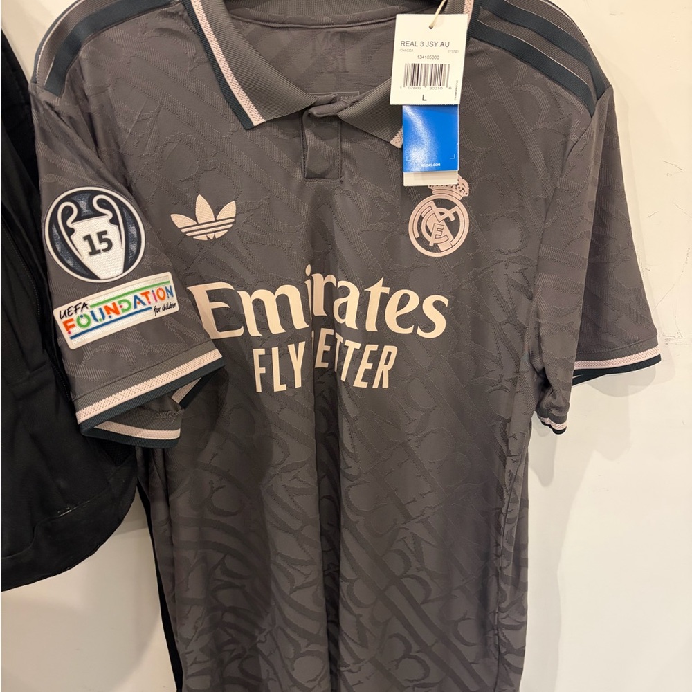 Adidas Real Madrid 24/25 Authentic Third Jersey (player version)